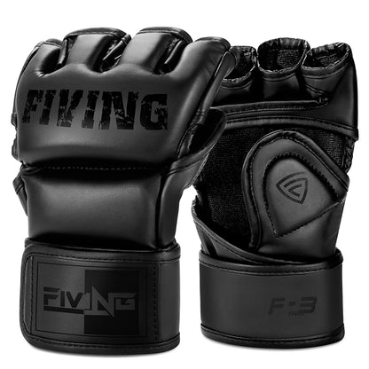 FIVING Half Finger MMA Gloves